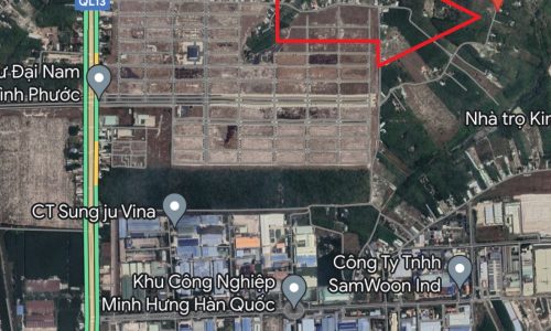 Đất Chơn Thành giá rẻ, 300m2 thổ cư 100m2, sổ hồng riêng